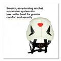 Head & Face Protection | 3M X5001-ANSI SecureFit X5000 Series 6-Point Pressure Diffusion Ratchet Suspension Safety Helmet - White image number 3