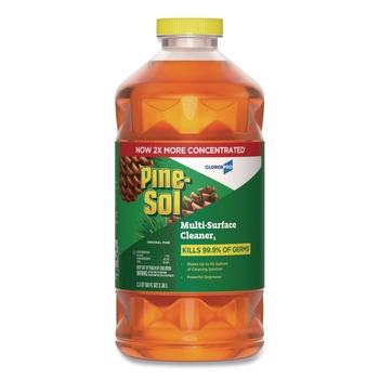 | Pine-Sol 60606EA CloroxPro 80 oz. Concentrated Multi-Surface Disinfectant Cleaner - Original Pine