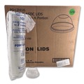 Perforated Roll & Hand Towels | Plastifar 18431 PET Lids, Fits 5 oz and 8 oz Sundae Cup, 100/Sleeve, 10/Sleeves/Carton image number 0