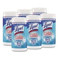 Cleaning Cloths & Wipes | LYSOL Brand 19200-89346 7 in. x 7.25 in. 1-Ply Disinfecting Wipes - Crisp Linen/White (6/Carton) image number 0