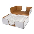Low-Density Trash Bags | Inteplast Group WSL2424LTN 10 Gallon 0.35 mil 24 in. x 24 in. Coreless Perforated Roll Low-Density Commercial Can Liners - Clear (50 Bags/Roll, 20 Rolls/Carton) image number 1
