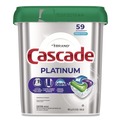 Dishwashing Detergents | Cascade 80797181 31.8 oz ActionPacs - Fresh Scent (59/Pack) image number 0
