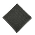 Floor Mats | Crown NR 0034CH 36 in. x 48 in. Polypropylene Needle-Rib Wiper/Scraper Mat - Charcoal image number 2