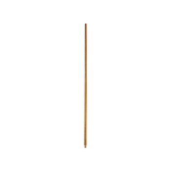 HANDLES AND BRACES | Rubbermaid Commercial FG636100LAC 0.94 in. Diameter x 60 in. Wood Threaded-Tip Broom/Sweep Handle - Natural