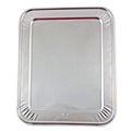 Steam Table Parts | Handi-Foil 205045 12 in. x 20.81 in. 45 Gauge Steam Pan Foil Lids Fits Full-Size Pan (50/Carton) image number 3