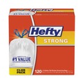 Drawstring & Kitchen Bags | Hefty E84574 23.75 in. x 27 in. 13 Gallon Strong Tall Kitchen Drawstring Bags - White (90/Box) image number 2