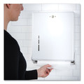 Towel Dispensers | San Jamar T1905WH 11.63 in. x 5 in. x 14.5 in. True Fold C-Fold/Multifold Paper Towel Dispenser - White image number 7