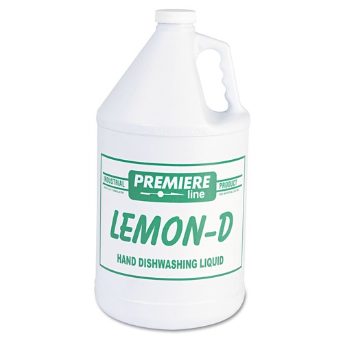 Dishwashing Detergents | Fresquito KES LEMON-D 1 gal. Bottle Lemon-D Dishwashing Liquid - Lemon (4/Carton) image number 0