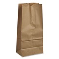 Grocery Bags | Ross & Wallace Paper Products 100316500PK/BL 7.75 in. x 4.75 in. x 16 in. #16 Size Grocery Paper Bags - Kraft (500/Bundle) image number 2