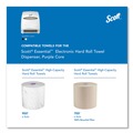 Towel Dispensers | Scott 48858 Essential 12.7 x 9.57 x 15.76 Electronic Hard Roll Towel Dispenser - White (1/Carton) image number 8