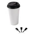 Perforated Roll & Hand Towels | AmerCareRoyal CPLUG-BK 2 in. Beverage Plugs - Black (2000/Carton) image number 3