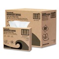 Cleaning Cloths & Wipes | Boardwalk 3284 1-Ply 9.75 in. x 16.25 in. DRC Wipers - White (100/Box, 8 Boxes/Carton) image number 0
