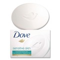 Hygiene Bar Soaps | Dove CB613789 4.5 oz. Sensitive Skin Bath Bar - Unscented (72/Carton) image number 3