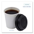 Cup Lids | Boardwalk BWKHOTBL1020 Plastic Hot Cup Lids for 10 oz. to 20 oz. Cups - Black (1000/Carton) image number 5