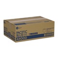 Perforated Roll & Hand Towels | Georgia Pacific Professional 44000 Pacific Blue 8.25 in. x 12 in. 2-Ply Select Center-Pull Perf Wipers - White (520/Roll, 6-Rolls/Carton) image number 2