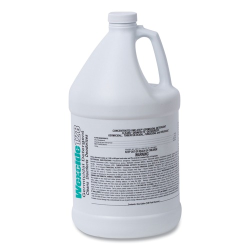 Disinfecting & Cleaning Solutions | Wexford Labs 211000EA Wex-Cide 128 oz. Bottle Concentrated Disinfecting Cleaner - Nectar Scent image number 0