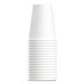 Cups | SOLO 378W-2050 8 oz. Single-Sided Poly Paper Hot Cups - White (1000/Carton) image number 5