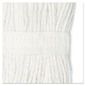 Mop Heads | Boardwalk BWK2016CEA #16 Cut-End Cotton Wet Mop Head - White image number 3