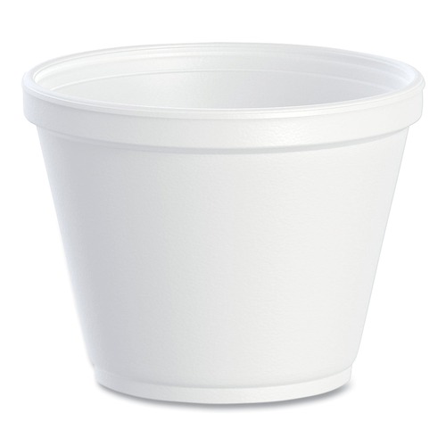 Food Containers & Lids | Dart 12SJ20 12 oz. Foam Food Containers - White (500/Carton) image number 0