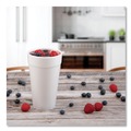 Cups | Dart 20J16 20 oz. Foam Drink Cups - White (500/Carton) image number 5