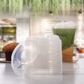 Cup Lids | Dart P626RSL Prima Strawless Plastic Lids Fits 12 oz. to 26 oz. Cold Cups - Clear (1000/Carton) image number 4
