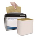Dispenser Napkins | Boardwalk BWK6000INTK 6.3 in. x 8.5 in. 1-Ply Interfold Napkins - Kraft (12/Carton) image number 3