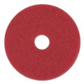 Floor Pads-Cleaning, Buffing & Polishing | 3M 5100-20 20 in. Low-Speed Buffer Floor Pads - Red (5/Carton) image number 0