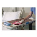 Cleaning Cloths & Wipes | Rubbermaid Commercial 1820581 16 in. x 16 in. Microfiber Cleaning Cloths - Pink (24/Pack) image number 4