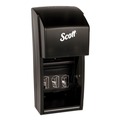 Toilet Tissue Dispensers | Scott 09021 Essential 6 in. x 6.6 in. x 13.6 in. Plastic Tissue Dispenser - Smoke (1/Carton) image number 0