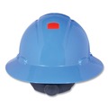 Head & Face Protection | 3M H-803SFR-UV H-800 SecureFit H-Series 4-Point Pressure Diffusion Ratchet Suspension Hard Hats with UV Indicator - Blue image number 0