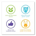 Cleaning Cloths & Wipes | Method 338525 1 Ply All Purpose Cleaning Wipes - White Lime and Sea Salt (6/Carton) image number 2