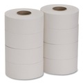 Toilet Tissues | Georgia Pacific Professional 13718 2000 ft. 1 Ply Jumbo Jr. Bath Tissue Rolls - White (8/Carton) image number 3