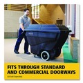 Carts & Trucks | Rubbermaid Commercial FG9T1300BLA 450 lbs. Capacity Rectangular Structural Foam Tilt Truck - Black image number 7