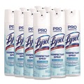 Disinfecting & Cleaning Solutions | Professional LYSOL Brand 36241-74828 19 oz. Aerosol Spray Disinfectant Spray Crisp Linen (12/Carton) image number 0