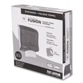 Towel Dispensers | San Jamar T1755TBK 11.5 in. x 5.5 in. x 11.5 in. Ultrafold Fusion C-Fold and Multifold Towel Dispenser - Black image number 6
