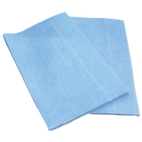 Cleaning Cloths & Wipes | Boardwalk BWK-N8220 13 in. x 21 in. Foodservice Wipers - Blue (150/Carton) image number 0