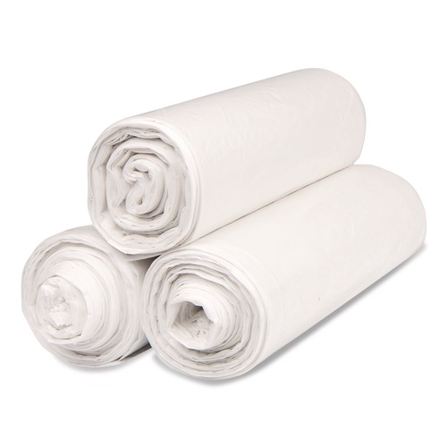 Low-Density Trash Bags | Inteplast Group SL3339XHN Institutional Low-Density Can Liners 33 gal 0.8 mil 33-in x 39-in Natural Interleaved Roll 25 Bags/Roll 6 Rolls/Carton image number 0