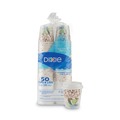 Cups | Dixie 5310COMBO600 PerfecTouch 10 oz. Paper Hot Cups and Lids Combo - Multicolor (50/Pack) image number 0