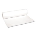 Low-Density Trash Bags | Boardwalk H8647HWKR01 43 in. x 47 in. 56 gal. 0.6 mil Low-Density Waste Can Liners - White (100/Carton) image number 0