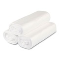 High-Density Trash Bags | Inteplast Group S334016N 33 gal. 16 microns 33 in. x 40 in. High-Density Interleaved Commercial Can Liners - Clear (25 Bags/Roll, 10 Rolls/Carton) image number 0