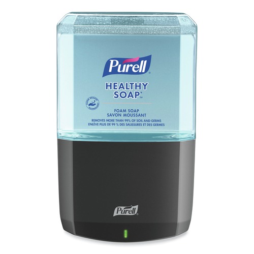 Soap Dispensers | PURELL 7734-01 ES8 5.25 x 8.8 x 12.13 1,200 mL Soap Touch-Free Dispenser - Graphite (1/Carton) image number 0