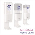 Hand Sanitizer Dispensers | PURELL 8320-E1 ES10 4.33 in. x 3.96 in. x 10.31 in. Automatic Hand Sanitizer Dispenser - White image number 3