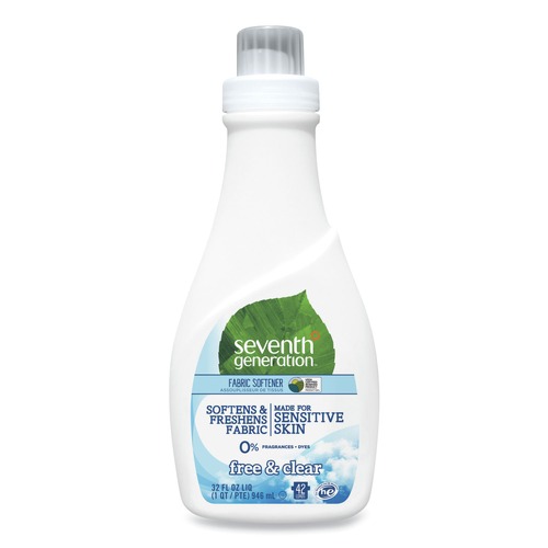 Fabric Softener & Starch | Seventh Generation SEV 22833 32 oz. Natural Liquid Fabric Softener (6/Carton) image number 0