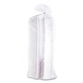 Food Containers & Lids | Dart C54HT1 Showtime 6.1 in. x 5.6 in. x 3 in. 6.67 oz. Plastic Pie Wedge Hinged Containers - Clear (250/Carton) image number 2