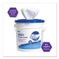 Cleaning Cloths & Wipes | WypAll 53850 Power Clean Wipers for Disinfectants, Sanitizers and Solvents WetTask Customizable Wet Wiping System (6 Rolls/Carton) image number 4