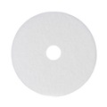 Floor Pads-Cleaning, Buffing & Polishing | Boardwalk BWK4014WHI 14 in. Diameter Polishing Floor Pads - White (5/Carton) image number 1
