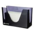 Towel Dispensers | San Jamar T1720TBK 11 in. x 4.38 in. x 7 in. Countertop Folded Towel Dispenser - Black Pearl image number 2