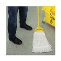 Mop Heads | Boardwalk BWK216CCT 16 oz. Cotton Premium Cut-End Wet Mop Heads - White (12/Carton) image number 8