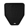 Safety Mats | TOLCO 220206 20.75 in. x 18.5 in. Urinal Mat - Black (6/Carton) image number 3