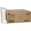 Food Containers & Lids | Pactiv Corp. LMC81216ECBB 4 in. EarthChoice PFAS-Free Compostable Sugarcane Soup Cup Lid - White (500/Carton) image number 4
